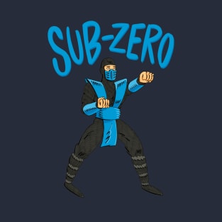 Sub-Zero Mortal Kombat Kartoon T-Shirt