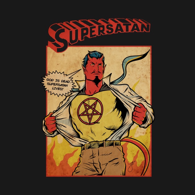 SuperSatan by Greendevil