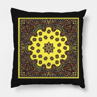 Bandana Pattern (Summer Colors) Pillow