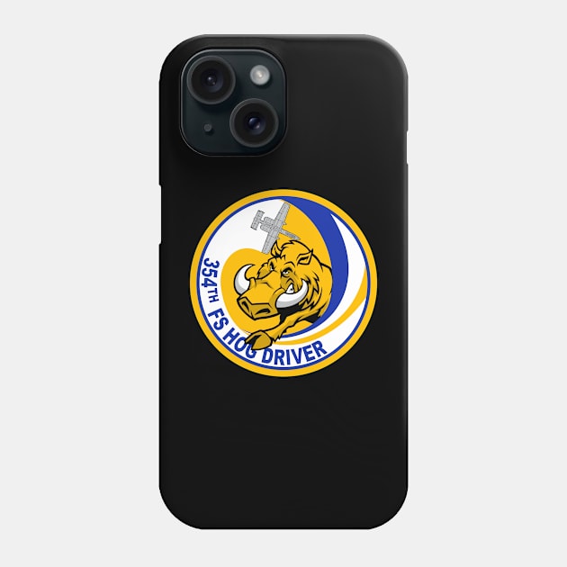 354th FS Hog Driver Phone Case by MBK