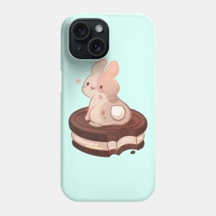 Chocolate Sandwich Cookie Bunny Phone Case