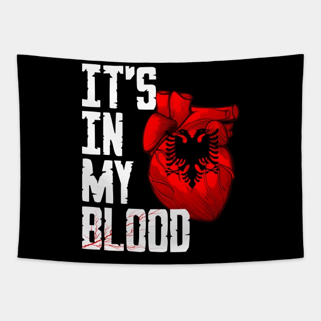 Albania is in my blood Tapestry by IMITENE