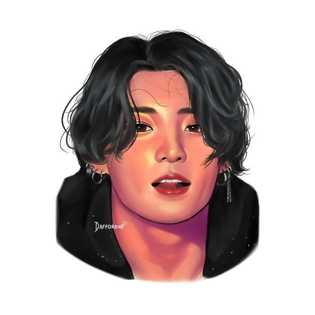 BTS Jungkook by dafforene