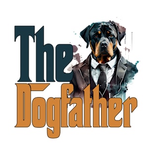 Rottweiler Dog Dad Dogfather Dogs Daddy Father Rottie T-Shirt