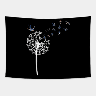 Dandelion birds. Tapestry