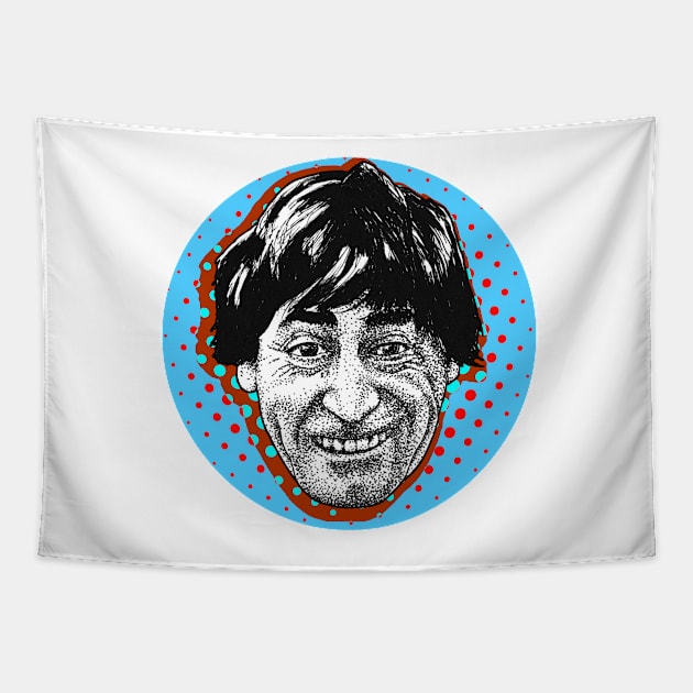 Patrick Troughton Tapestry by adam-bullock