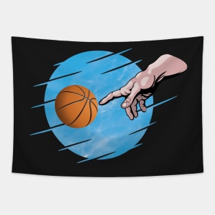 Basketball is a divine creation ! Tapestry