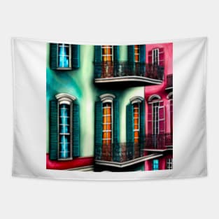 French quarter architecture Tapestry