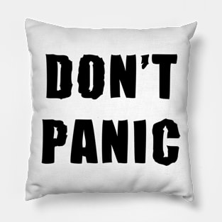 Don't panic Pillow