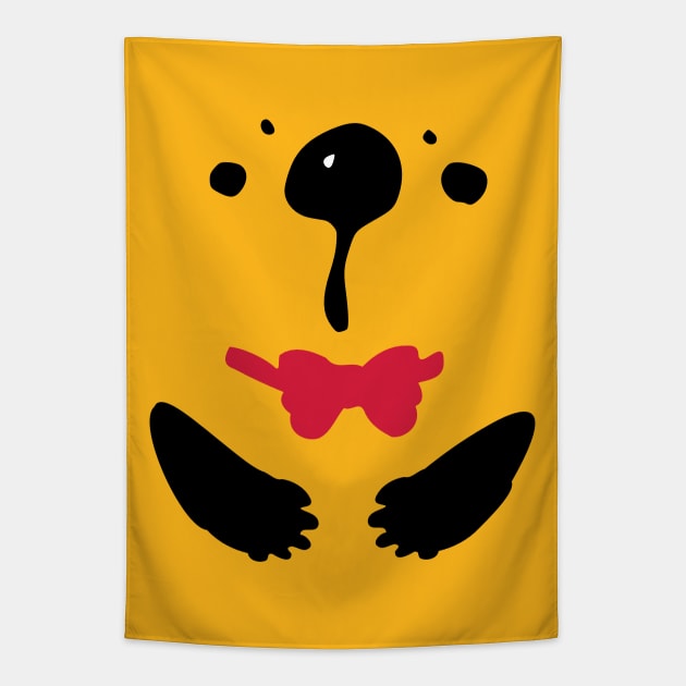 Panda bear hug Tapestry by CindyS