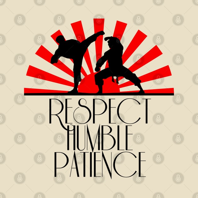 Tae Kwon Do - Respect, Humble, Patience by WaltTheAdobeGuy