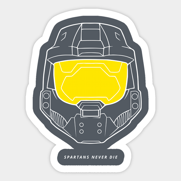 Spartans Never Die - Covenant - Sticker | TeePublic