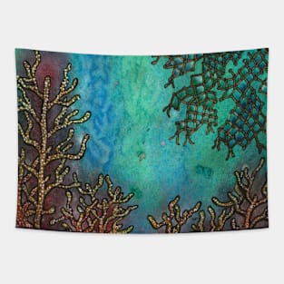 Fire Water Summer Tapestry