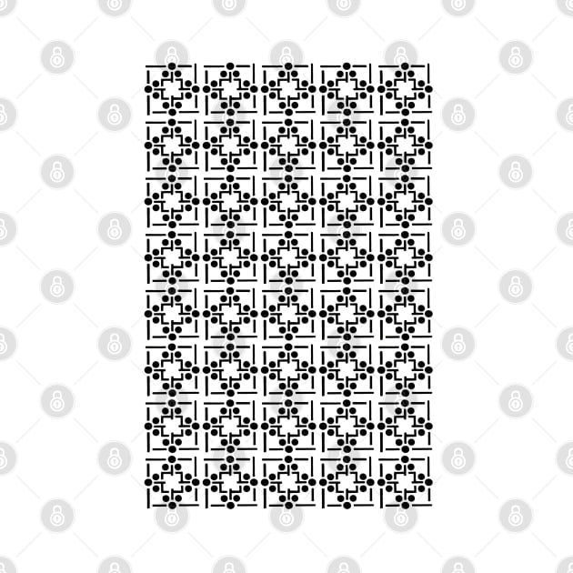 Black & White Simple Pattern by piksimp