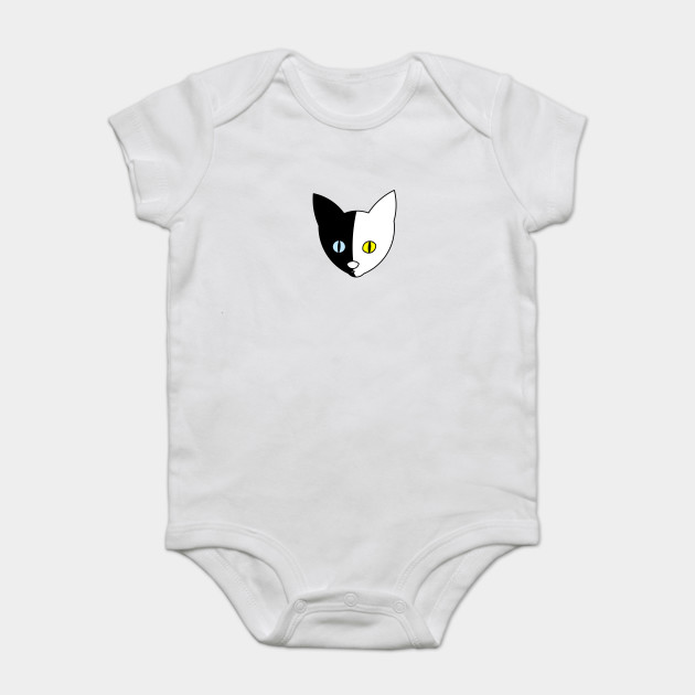 Black And White Cat Catshirt Onesie Teepublic