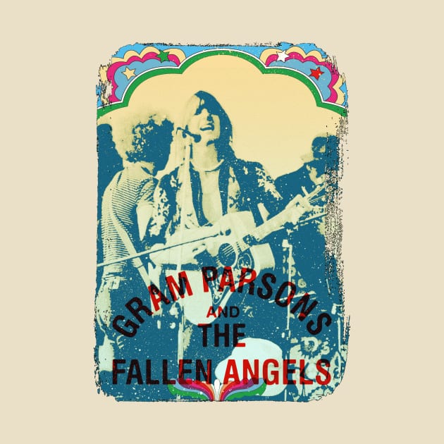 gram parsons and the fallen angels by HAPPY TRIP PRESS