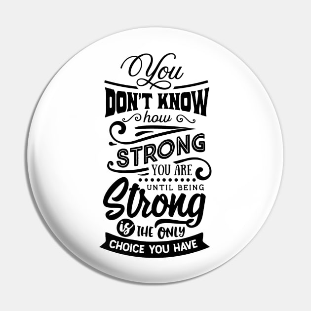 You don't know how strong you are Pin by bob2ben