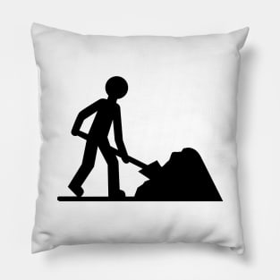 Black work Pillow