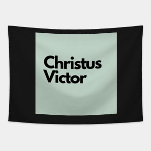 Christus Victor, green Tapestry