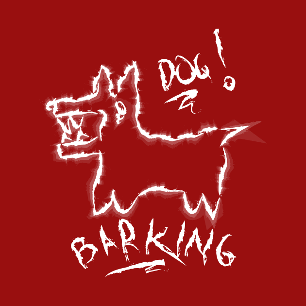 barking dog by hierrochulo