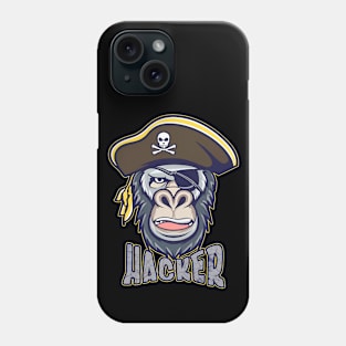 Hacker -  Pirate Gorilla Phone Case