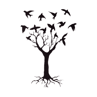 Tree of birds T-Shirt