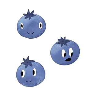 Cute Blueberry friends T-Shirt