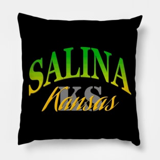 City Pride: Salina, Kansas Pillow