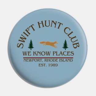 Fox Hunt Pin