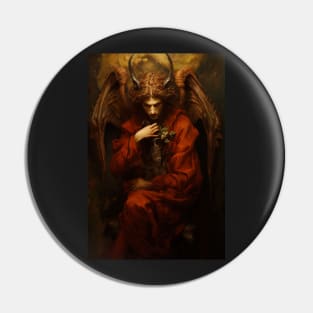 Lucifer, the fallen Demon Angel Pin