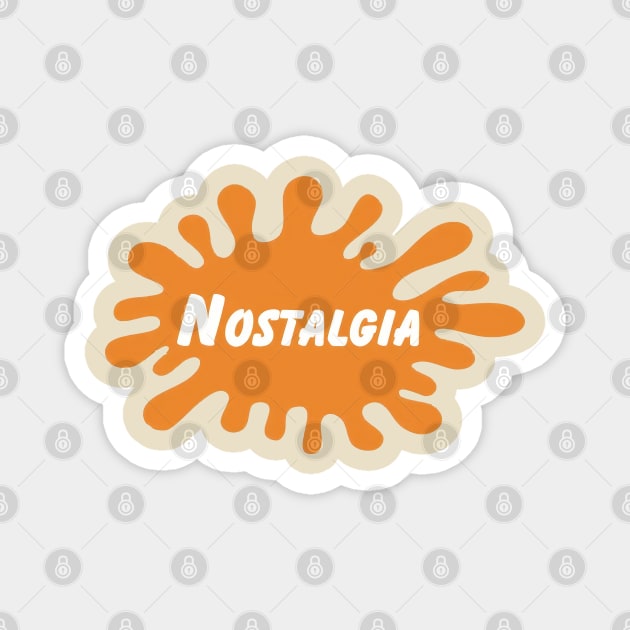 Nostalgia Nickelodeon Magnet by Shit Post Hero