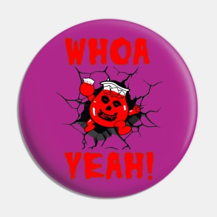 Ghoul Aid - Whoa Yeah! Crimson Ghost Mashup Red Pin