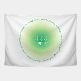 333 Support Angel Number Tapestry