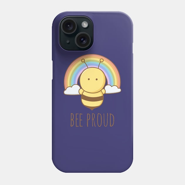 Bee Proud Phone Case by myndfart