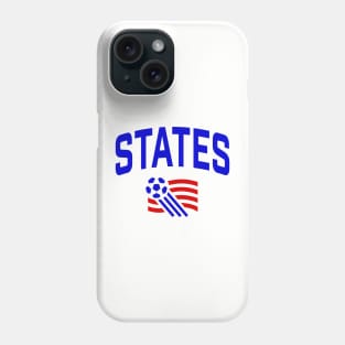 Support US Soccer with this retro design! Phone Case