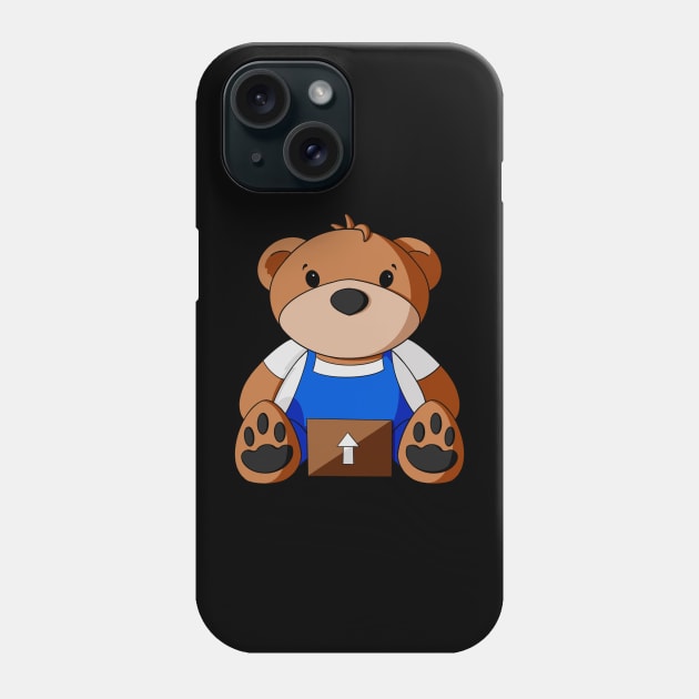 Mover Teddy Bear Phone Case by Alisha Ober Designs