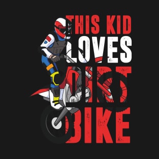 Youth Motorcross, Boys Dirt Bike T-Shirt