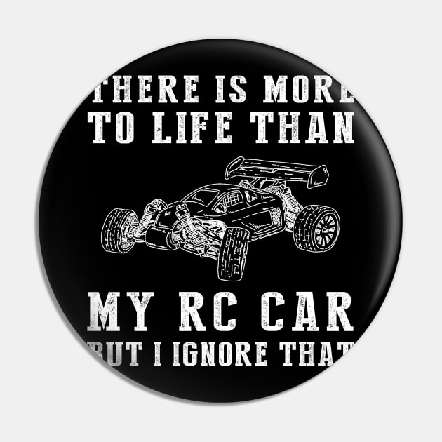 RC-Car Ignorance T-Shirt Pin by MKGift