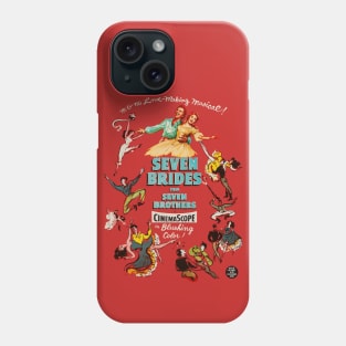 Seven Brides for Seven Brothers Movie Poster Phone Case