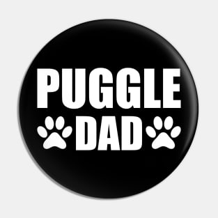 Puggle Dad - Puggle Dog Dad Pin