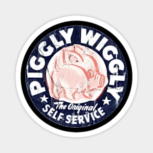 Piggly Wiggly Blue Magnet