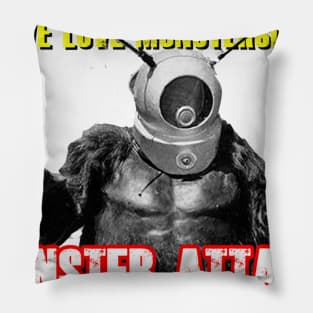 Robot Monster Pillow
