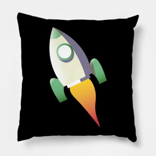 Rocket Ship Pillow