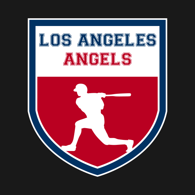 Los Angeles Angels Fans - MLB T-Shirt by info@dopositive.co.uk