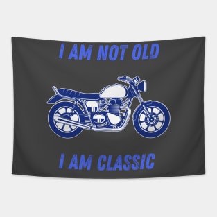 i am not old i am classic Tapestry