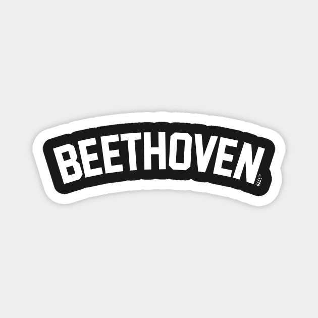 BEETHOVEN // EST. 1770 Magnet by lennoxyz