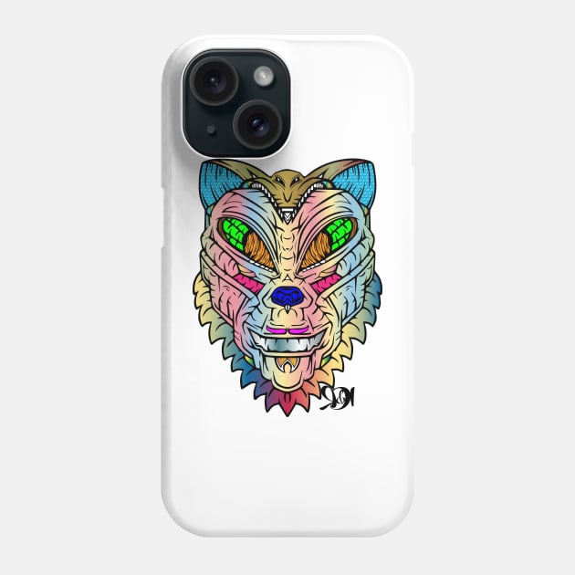 Colour Cat Phone Case by RDandI