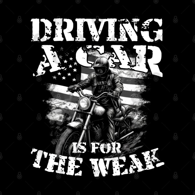 Driving A Car Is For The Weak Hardcore Biker by screamingfool