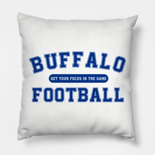 Buffalo Football College Pillow