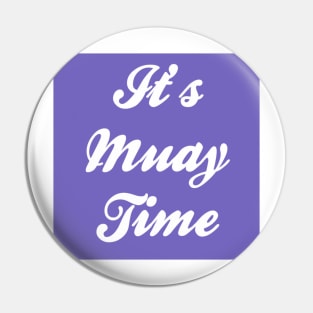 Muay Thai Purple Pin